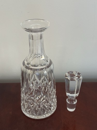 Vintage Waterford Kristall 13,25" groß Lismore Wein Schnaps Dekanter IRLAND - Bild 6 von 17