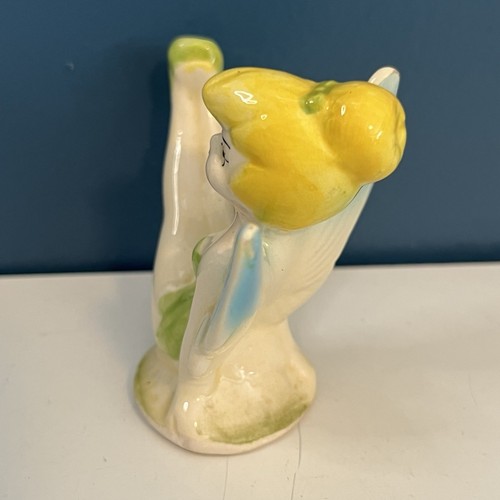 VTG Tinkerbell Disneyland Enesco Ceramic Figurine 1960's Japan Sm 2.75”x2.75” - Picture 6 of 15