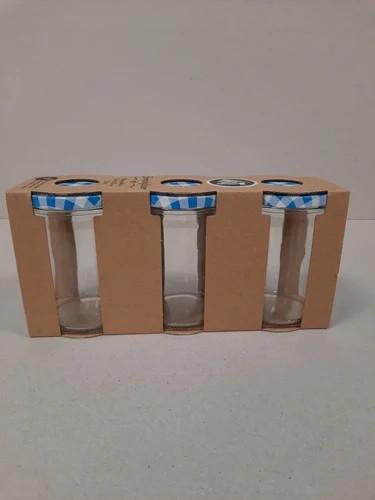 Marmeladenglas / Einmachglas S6 Transparent 440ml 8,2cm - Bild 1 von 4