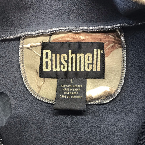 Bushnell Camo Jacket Mens Large Realtree AP Heavy Lined Hunting Fleece - Picture 10 of 12