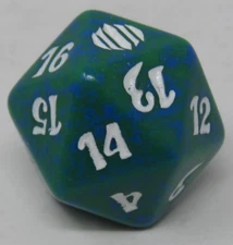 Magic the Gathering Shards of Alara Green Spindown Dice