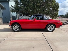 Red 1972 Mgb Datsun 5 Speed Transmission 15 Inch Vto Wheels And More
