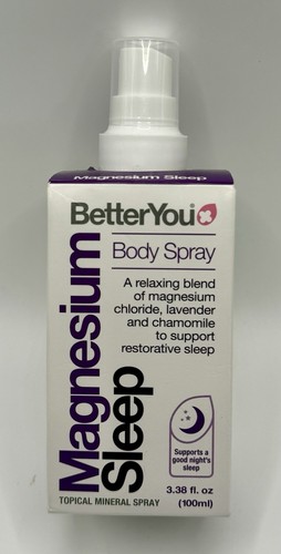 Magnesium Schlaf Körperspray von BetterYou für Unisex - 3,38 Oz. Körperspray Kostenloser Versand