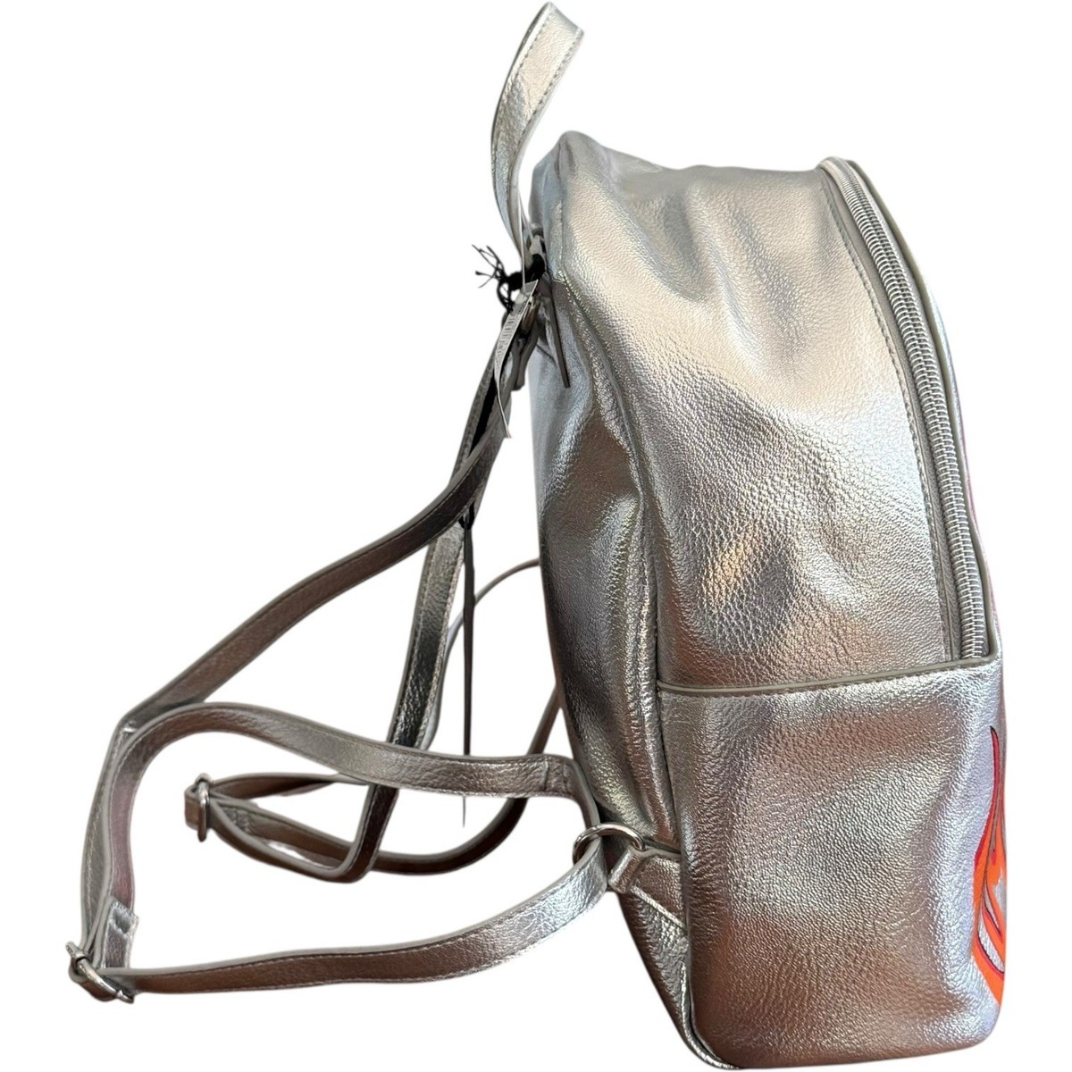 NWT T-Shirt & Jeans Metallic Faux Leather Backpack with  display picture 1