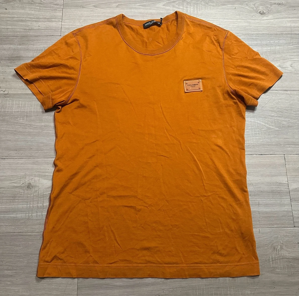 Dolce&Gabbana Orange Shirts for Men for sale | eBay