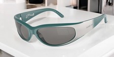 ARNETTE AN4302 28176G Green Grad Silver Lt Grey Mir Silver 62 Men's Sunglasses