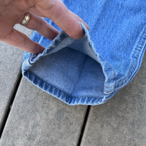 Vintage Carhartt Jeans Mens 34x28 Blue Medium Wash Relaxed Straight Leg, NO TAG - Bild 2 von 10