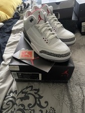 Jordan 3 Retro White Cement (2011) Size 10.5 DS
