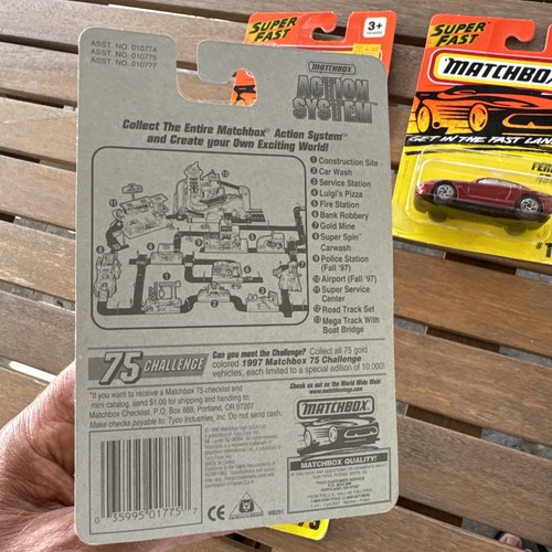 Matchbox Ferrari Superfast Car Set 8 Lot Vintage 1993-95 F50 F40 456 Testarossa - Picture 14 of 16