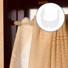  4 Stück Vorhangstangenhalter Verschluss Decke Vorhangstangenhalterungen