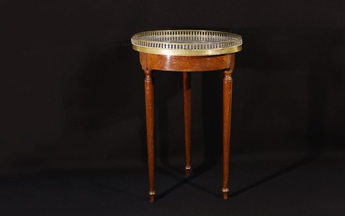 Petite table, guéridon bouillotte / Small side table bouillotte - Bild 2 von 9