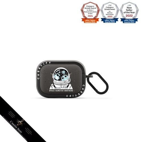 CASETiFY Bounce Case for AirPods Pro 1st & 2nd Gen Matte Space Design