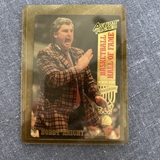 1993 Action Packed Hall of Fame - Bob Knight #15 (RC)