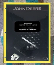 John Deere 1420, 1435, 1445, 1545, 1565 Technical Service Repair Manual - TM1806