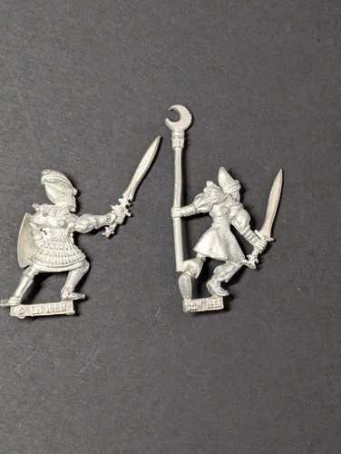 Warhammer Fantasy, 2x Shadow Warriors - Vintage Metal High Elves 1999 - Elf Mage - Imagen 7 de 14