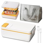 Cordless Electric Lunch Box 1L, Portable Food Warmer for Car/Office/Home Use ...