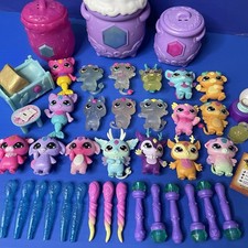 Magic Mixies Mixlings Lot of 19 Dolls 15 Wands 3 Cauldrons Extras Huge Bundle