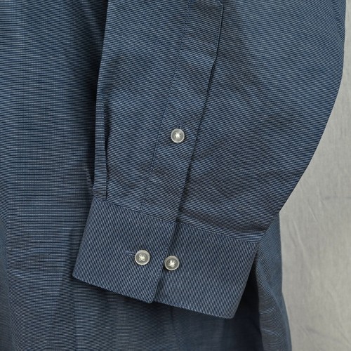 Van Heusen Stain Shield Men's BIG FIT Size 18.5 32/33 Long Sleeve Button Up-NWT - Picture 5 of 9