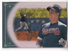 2000 UP SP AUTHENTIC ANDRES GALARRAGA UNITED NATIONS INSERT #4