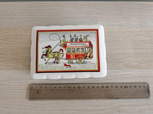Vintage GUINNESS Wade Werbung Keramik Deckel Zigarette Schmuckdose - Bild 6 von 6
