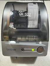 BROTHER P-Touch QL-500 Thermal Label Printer 1 - 2.4” Capacity USB Tested & Work