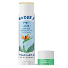 Natural Family Friendly Itch Relief Cream 0.6 Ounce Fast Acting Travel Size