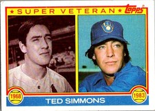 1983 Topps #451 Ted Simmons