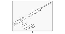 Genuine BMW Slide Rail 54-10-7-198-619