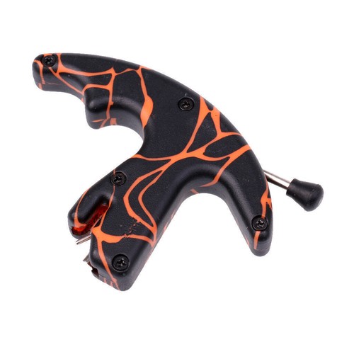 Archery Release Aid Thumb Trigger for Compound Recurve Bow String Orange - Picture 4 of 8