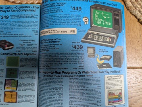 RARE TANDY Electronics Exclusive Products Catalogue 1981/82 Retro Computing 140p - Bild 10 von 11