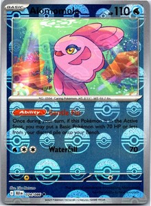 Alomomola - 024/086 - Pokeball Holo - Pokemon Black Bolt - NM