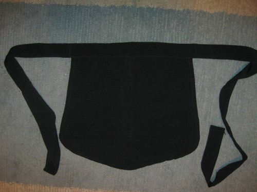 lot of 5 Apron Bib Waist Green Burgandy Maroon Blue kitchen server waiter NEW - Picture 4 of 7