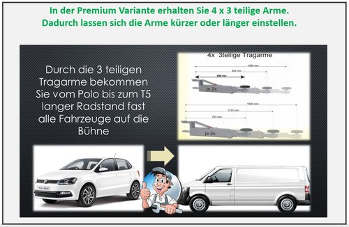 2 Säulen Hebebühne 4000kg Automatische Entriegelung  230 V Frei Haus D - Bild 14 von 15