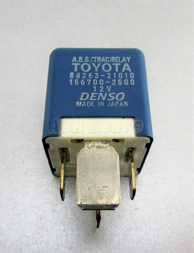 261-Toyota Lexus 4-Pin Blue ABS (TRAC) Relay 88263-21010 Denso 156700-2500 Japan - Picture 3 of 6