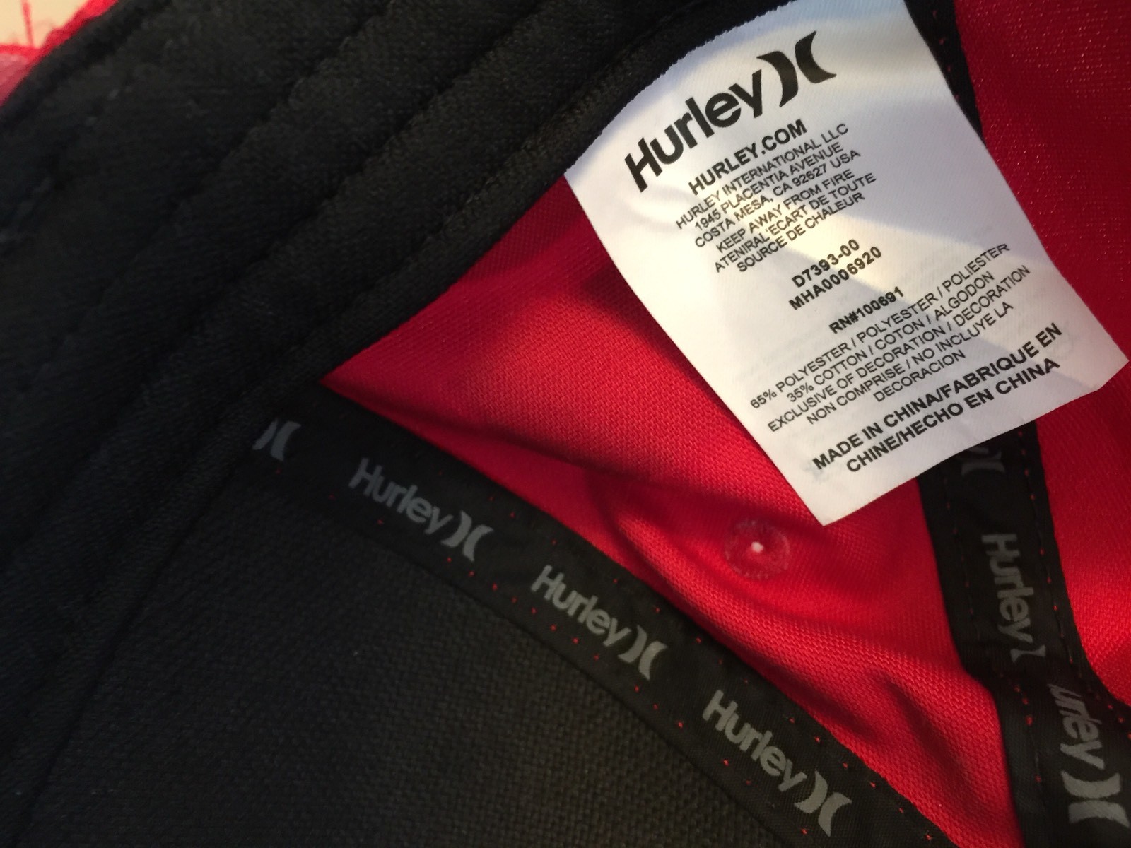 Hurley Olympic Red Nike Nike Red DriFit Hat Adjustable Adult GUC Team USA D7393-00 28ec4a Hurley Olympic Red Nike Nike Red DriFit Hat Adjustable Adult GUC Team USA D7393-00 28ec4a