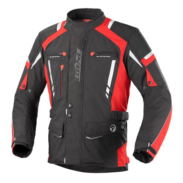 BÜSE Torino pro Motorradjacke L Schwarz rot günstig kaufen BMW Motorradjacke EnduroGuard Herren grau Gr.52 8350084
