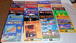 Lot of 23 1994 The Card Player Magazine Rare Vintage Las Vegas Play to Win!