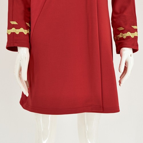 For TOS Female Red Service Uniform The Original Series Staefleet Dress Costume - Picture 10 of 17