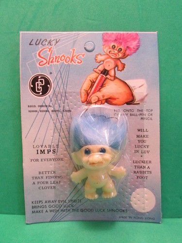 DE COLECCIÓN LUCKY SHNOOKS TAPA LÁPIZ - 1 1/4" GP - NUEVO EN TARJETA - COMO NUEVO - Raro - Imagen 1 de 3