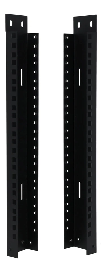 Rockville RAIL8U 8U Reversible Rack Rails With M5 Circle or Square Screw Holes - Image 2 of 4