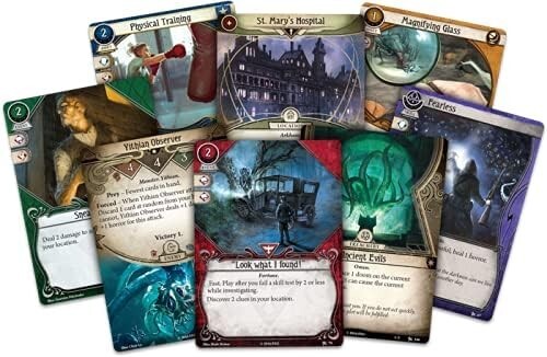 Arkham Horror: The Card Game Revised Core Set LCG New Sealed Free Shipping USA - Picture 5 of 7