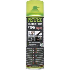 Petec Ptfe-Spray Transparent 0,5 Liter - Schmutzabweisendes Trockenschmiermittel