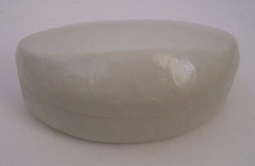 COACH Eyeglass & Sunglasses Hard Storage Case Off White Faux Suede Interior New - Picture 6 of 9