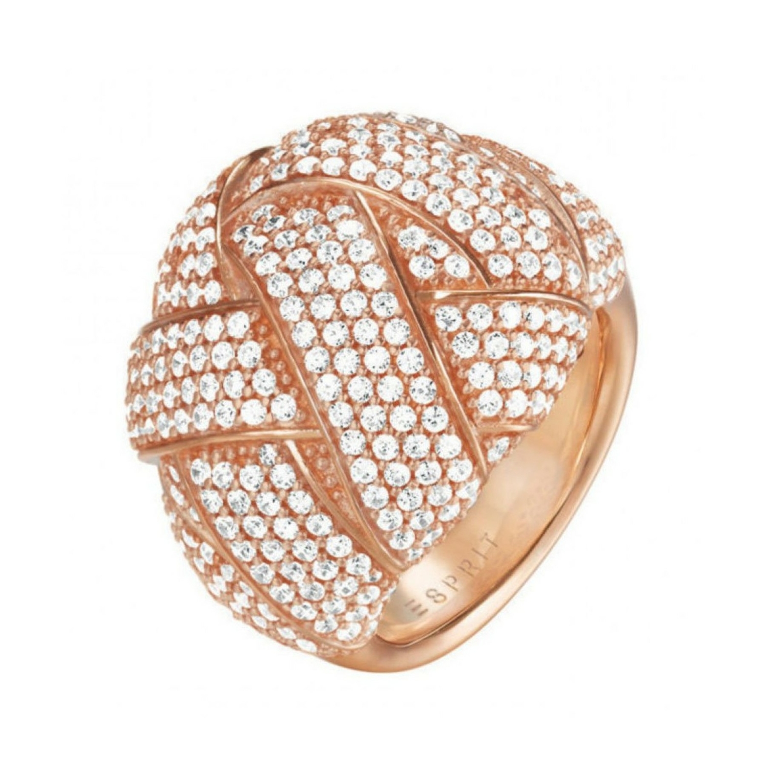 ESPRIT Glamour Women's Ring purpleIA pink It pinkgold S 1 2 ESPRIT Glamour Women's Ring purpleIA pink It pinkgold S 1 2