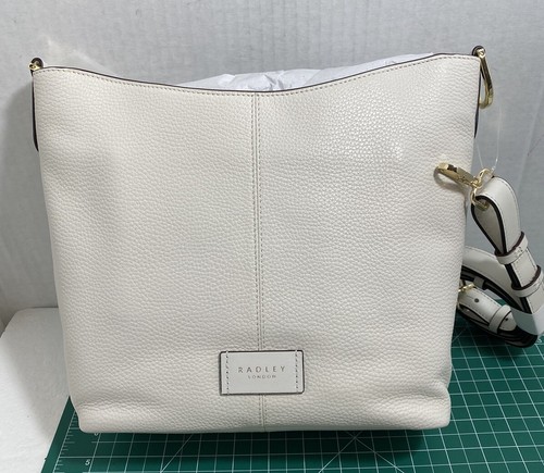 NWT Radley London Southwark Lane Natural Leather Leather Hobo Xbody ShoulderBag - Picture 1 of 11