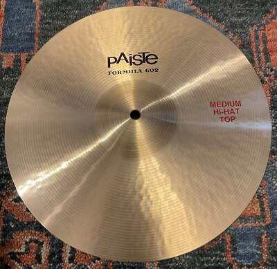 Paiste 14  Formula 602 Medium Hi-Hat Top Cymbal