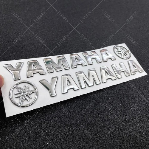 Vinyl For Yamaha Stickers 3D Logo Motorcycle Tank Letter Decals - Bild 16 von 30