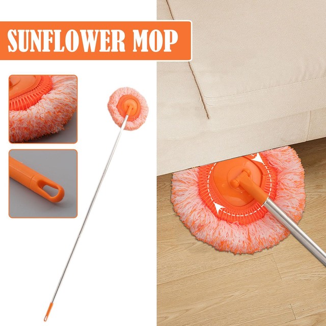 Rotatable Cleaning Mop w/ Height Adjustable Handle For Home Ceiling Wall M5F7 Rotatable Cleaning Mop w/ Height Adjustable Handle For Home Ceiling Wall M5F7