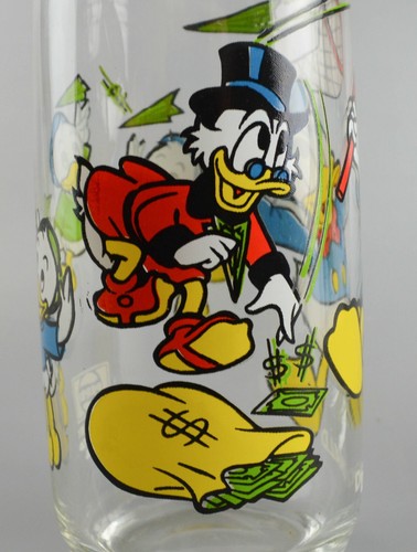 LOONEY TUNES Pepsi Glass Donald Duck Daisy Scrooge Nephews Pie Net - Picture 5 of 12
