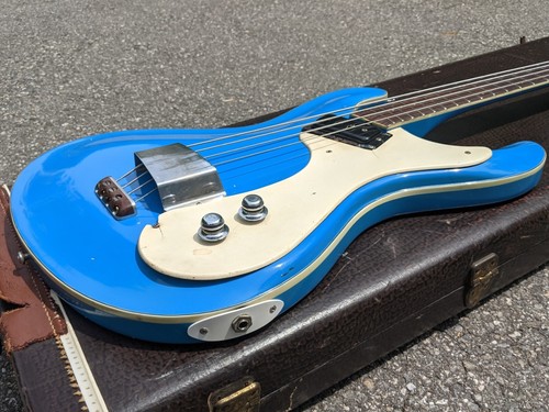 1963 Mosrite The Ventures Model Sidejack Bass - Picture 6 of 20